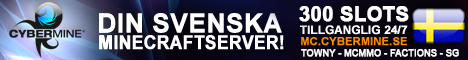 Cybermine - Svensk Minecraft Server Minecraft Server IP