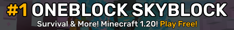 OneBlockMC One Block Minecraft Server IP