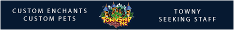 TownyshipMC Beta | Looking for Staff | T