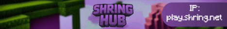 Banner for Shring Hub Minecraft server