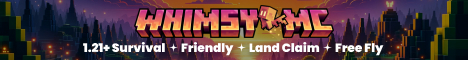 Banner for WhimsyMC Minecraft server