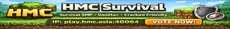 Banner for HMC Survival Minecraft server