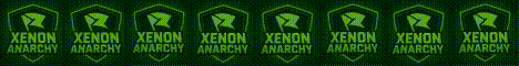 Banner for Xenon Anarchy Minecraft server
