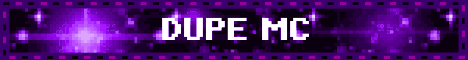 Banner for DupeMC Minecraft server