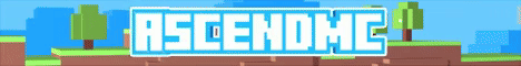 Banner for AscendMC Minecraft server