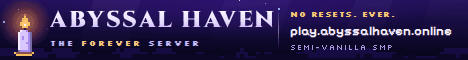 Banner for Abyssal Haven | The Forever Server |  Minecraft server