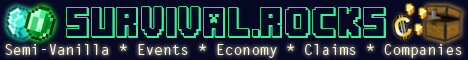 survival.rocks Minecraft Server IP