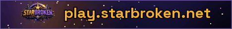 Banner for Starbroken Minecraft server