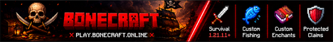 Banner for Bonecraft Minecraft server