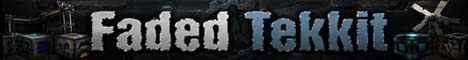 Banner for  Faded Tekkit2 Minecraft server