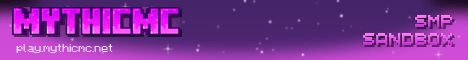 Banner for MythicMC Minecraft server