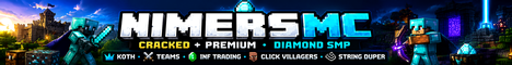 Banner for NimerMC Minecraft server