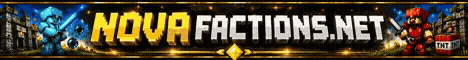 Banner for Nova Factions Minecraft server