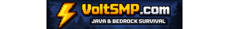Banner for Volt SMP Minecraft server