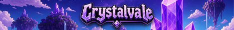 Banner for CrystalvaleMC Minecraft server