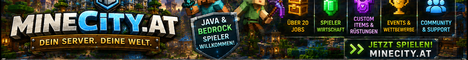 Banner for MineCity Minecraft server