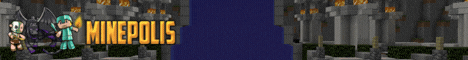 Banner for MinePolis Minecraft server