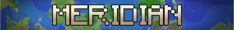Banner for Meridian Minecraft server