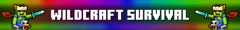 Banner for WildCraft Survival Minecraft server