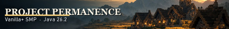 Banner for Project Permanence Minecraft server