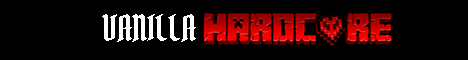 Banner for Vanilla Hardcore Minecraft server