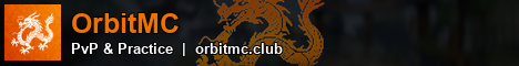 Banner for OrbitMC Minecraft server