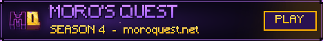 Banner for Moro's Quest Minecraft server